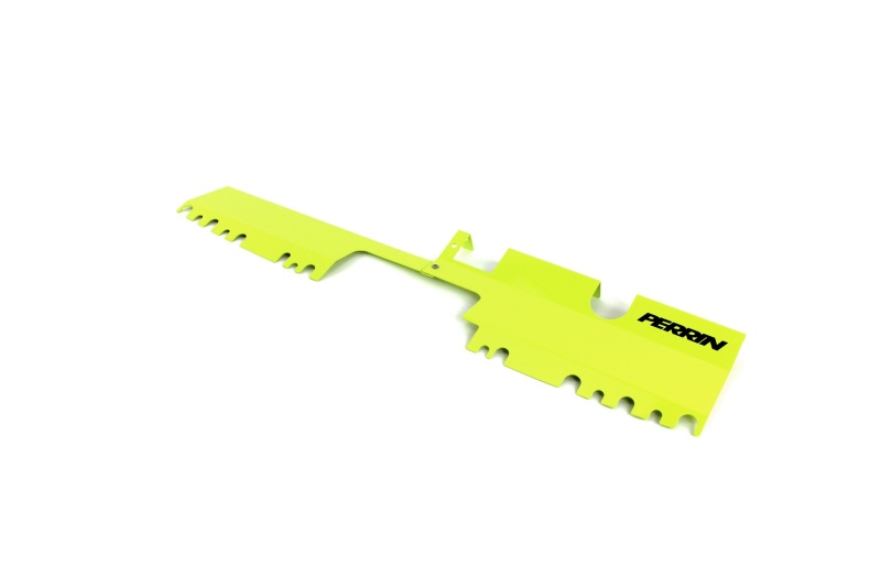 Subaru WRX STI Radiator Shroud - Perrin Performance - With/Without OEM Intake Scoop - Neon Yellow - `15-`21